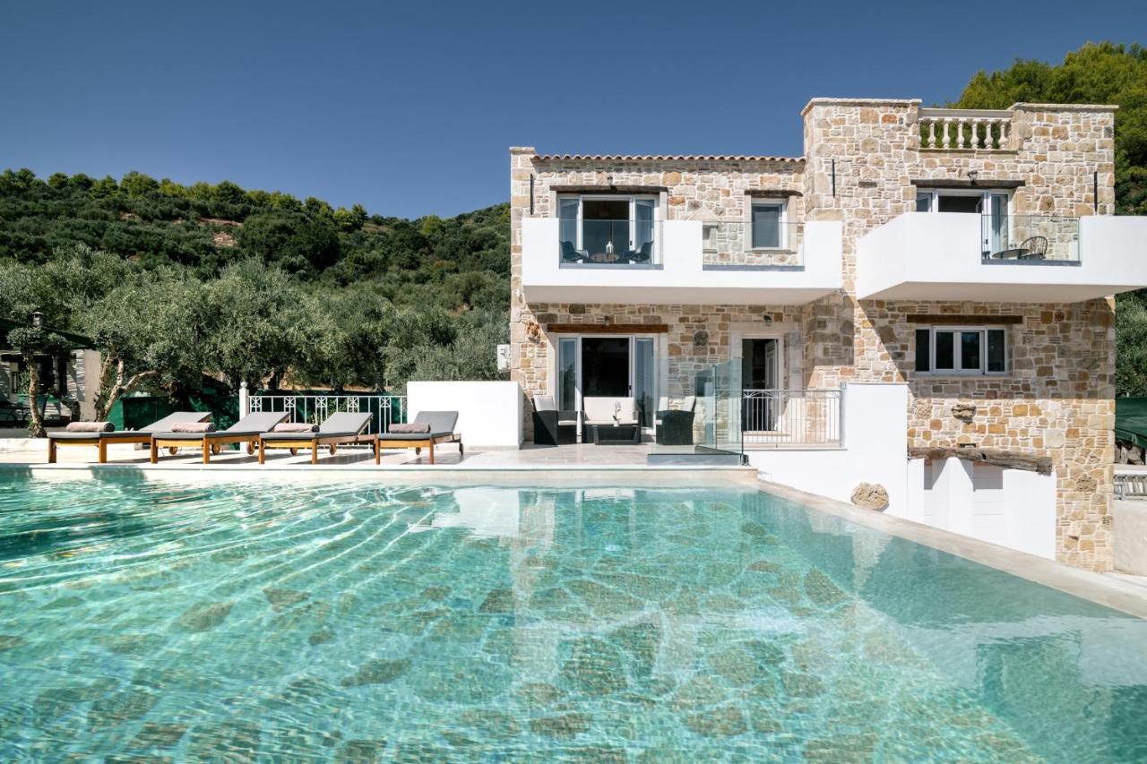 Villa Di Pietra Lithakia  Eksteriør billede