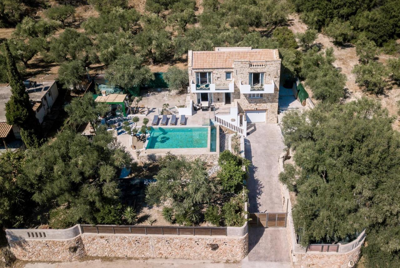 Villa Di Pietra Lithakia  Eksteriør billede
